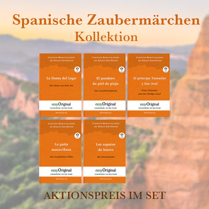 Spanische Zaubermärchen Kollektion (mit kostenlosem Audio-Download-Link) von Bauch,  Magdalena, Cuentos, Frank,  Ilya, Kessler,  Mia, Opferkuch,  Marilena, Tapia Della Rosa,  Jannike Marie