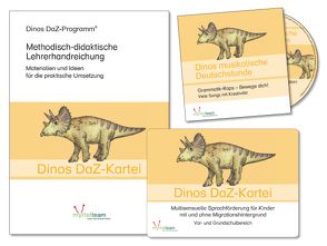Sparpaket: Dinos DaZ-Kartei von Rögener,  Annette, Skwirblies,  Sigrid