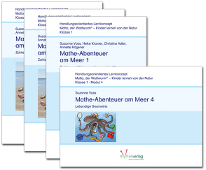 Sparpaket: Mathe-Abenteuer am Meer von Adler,  Christina, Kramer,  Heike, Voss,  Suzanne