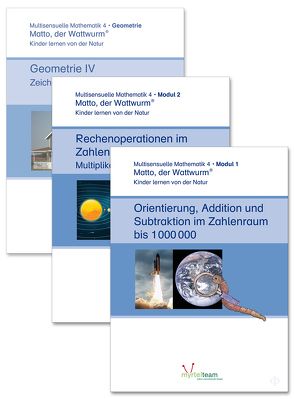 Sparpaket: Matto Lernstufe 4 inkl. Geometrie von Skwirblies,  Sigrid, Voss,  Suzanne