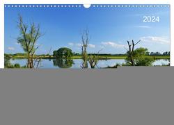 Spaziergang an der Donau (Wandkalender 2024 DIN A3 quer), CALVENDO Monatskalender von Heußlein,  Jutta