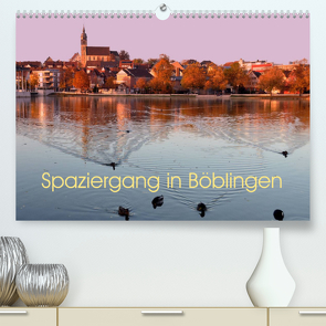 Spaziergang in Böblingen (Premium, hochwertiger DIN A2 Wandkalender 2023, Kunstdruck in Hochglanz) von Furkert,  Nicola