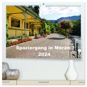 Spaziergang in Meran (hochwertiger Premium Wandkalender 2024 DIN A2 quer), Kunstdruck in Hochglanz von Schmidt,  Sergej