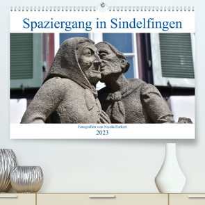 Spaziergang in Sindelfingen (Premium, hochwertiger DIN A2 Wandkalender 2023, Kunstdruck in Hochglanz) von Furkert,  Nicola