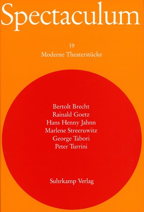 Spectaculum 59 von Grützmacher-Tabori,  Ursula