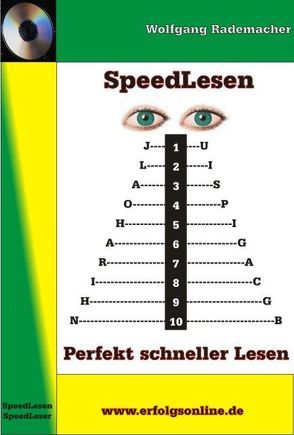 SpeedLesen mit dem SpeedLeser von Rademacher,  Wolfgang