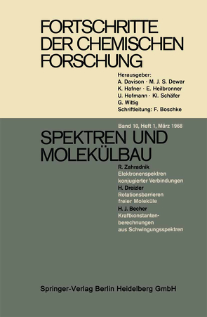 Spektren und Molekülbau von Becher,  H.J., Dreizler,  H., Zahradnik,  R.