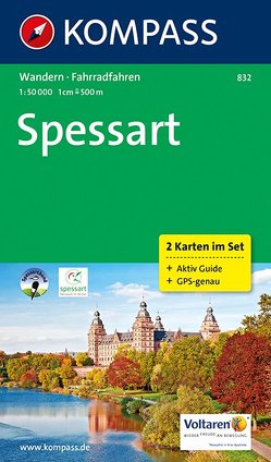 KOMPASS Wanderkarte Spessart von KOMPASS-Karten GmbH