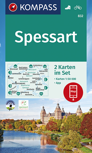 KOMPASS Wanderkarte Spessart von KOMPASS-Karten GmbH
