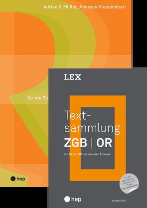 Spezialangebot «Textsammlung ZGB | OR» und «Recht» von Klauenbösch,  Andreas, Müller,  Adrian S.