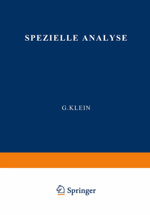 Spezielle Analyse von Bergmann,  M.K., Brieger,  R., Eisler,  M., Funk,  C., Hadders,  M., Keyssner,  E., Klein,  G., Klenk,  E., Kobel,  M., Kofler,  L., Linser,  H., Loewe,  S.