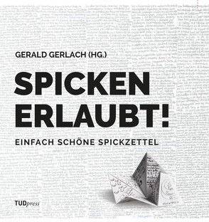 Spicken erlaubt! von Gerald,  Gerlach