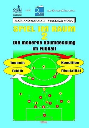 Spiel im Raum – Teil 2. Die moderne Raumdeckung in Fußball von Marziali,  Floriano, Mora,  Vincenzo