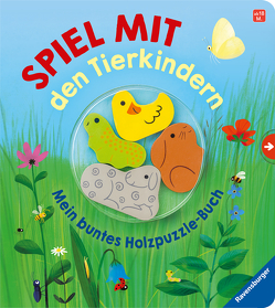Spiel mit den Tierkindern! Mein buntes Holzpuzzle-Buch von Braun,  Sebastien, Penners,  Bernd