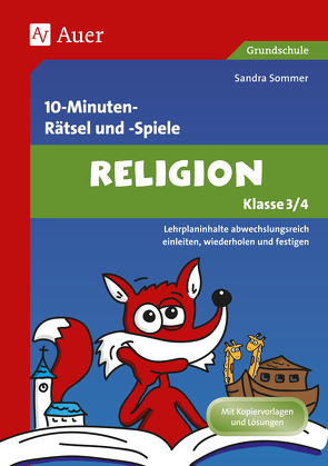 Spielerischer Lernspaß Religion 3./4. Klasse von Sommer,  Sandra