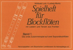Das erste Zusammenspiel auf zwei Sopranblockflöten von Lutz,  Willibald, Moritz,  Ludwig