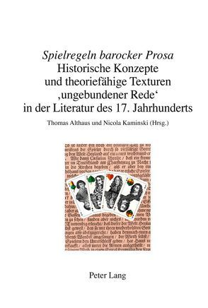 «Spielregeln barocker Prosa» von Althaus,  Thomas, Kaminski,  Nicola