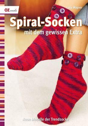 Spiralsocken mit dem gewissen Extra von Wagner,  Laila