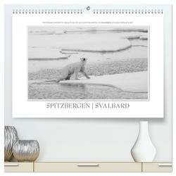 Spitzbergen Svalbard (hochwertiger Premium Wandkalender 2024 DIN A2 quer), Kunstdruck in Hochglanz von Gerlach GDT,  Ingo