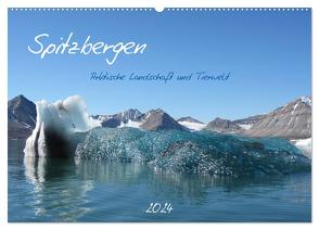 Spitzbergen (Wandkalender 2024 DIN A2 quer), CALVENDO Monatskalender von Schlögl,  Brigitte