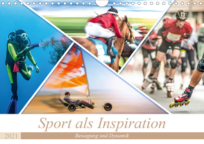 Sport als Inspiration (Wandkalender 2021 DIN A4 quer) von Gödecke,  Dieter