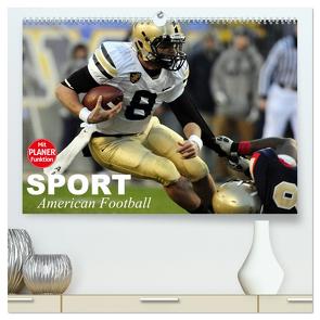 Sport. American Football (hochwertiger Premium Wandkalender 2024 DIN A2 quer), Kunstdruck in Hochglanz von Stanzer,  Elisabeth