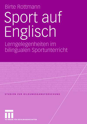 Sport auf Englisch von Rottmann,  Birte
