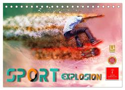 Sport Explosion (Tischkalender 2024 DIN A5 quer), CALVENDO Monatskalender von Roder,  Peter