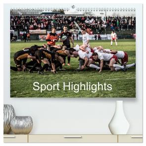 Sport Highlights (hochwertiger Premium Wandkalender 2024 DIN A2 quer), Kunstdruck in Hochglanz von Bradel,  Detlef