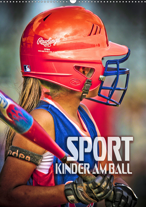 Sport – Kinder am Ball (Wandkalender 2021 DIN A2 hoch) von Bleicher,  Renate