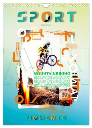 Sport Momente (Wandkalender 2024 DIN A4 hoch), CALVENDO Monatskalender von Roder,  Peter