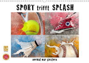 SPORT trifft SPLASH – normal war gestern (Wandkalender 2021 DIN A3 quer) von Kraetschmer,  Marion