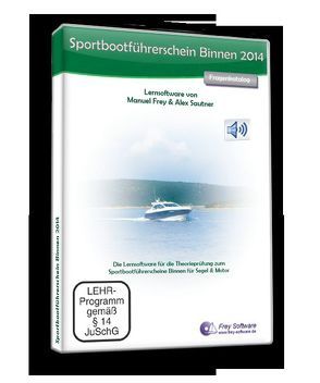 Sportbootführerschein Binnen mit Audio von Frey,  Manuel, Sautner,  Alex