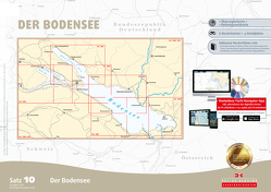 Sportbootkarten Satz 10: Bodensee 2018