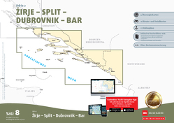 Sportbootkarten Satz 8: Adria 2 (Ausgabe 2021/2022)