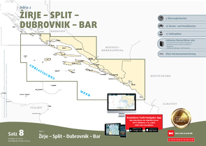 Sportbootkarten Satz 8: Adria 2 (Ausgabe 2023/2024)