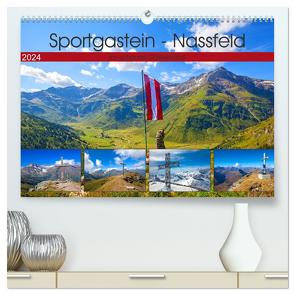 Sportgastein – Nassfeld (hochwertiger Premium Wandkalender 2024 DIN A2 quer), Kunstdruck in Hochglanz von Kramer,  Christa