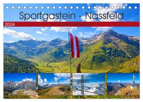 Sportgastein – Nassfeld (Tischkalender 2024 DIN A5 quer), CALVENDO Monatskalender von Kramer,  Christa