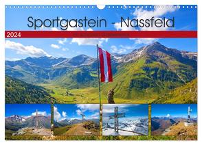 Sportgastein – Nassfeld (Wandkalender 2024 DIN A3 quer), CALVENDO Monatskalender von Kramer,  Christa