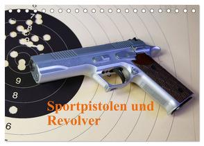 Sportpistolen und Revolver (Tischkalender 2024 DIN A5 quer), CALVENDO Monatskalender von Kiesewetter,  Foto M. Kiesewetter,  Michael