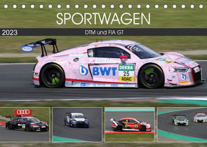 SPORTWAGEN DTM und FIA GT (Tischkalender 2023 DIN A5 quer) von SchnelleWelten