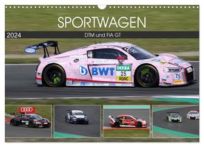 SPORTWAGEN DTM und FIA GT (Wandkalender 2024 DIN A3 quer), CALVENDO Monatskalender von SchnelleWelten,  SchnelleWelten