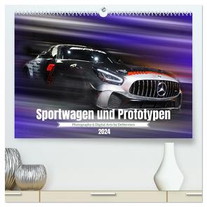 Sportwagen und Prototypen (hochwertiger Premium Wandkalender 2024 DIN A2 quer), Kunstdruck in Hochglanz von DeVerviers,  DeVerviers