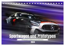 Sportwagen und Prototypen (Tischkalender 2024 DIN A5 quer), CALVENDO Monatskalender von DeVerviers,  DeVerviers