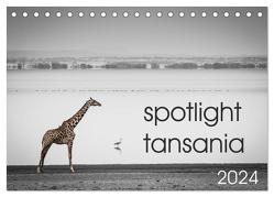 spotlight tansania (Tischkalender 2024 DIN A5 quer), CALVENDO Monatskalender von und Stefanie Krüger,  Carsten