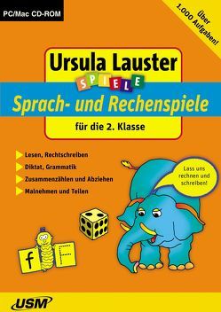 Sprach- und Rechenspiele für die 2. Klasse von Lauster,  Ursula