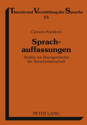 Sprachauffassungen von Knobloch,  Clemens