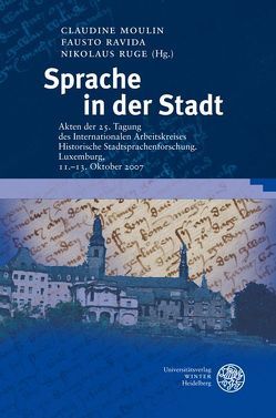 Sprache in der Stadt von Moulin,  Claudine, Ravida,  Fausto, Ruge,  Nikolaus