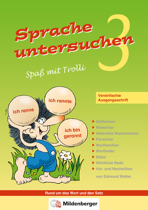 Sprache untersuchen – Spaß mit Trolli 3 von Wetter,  Edmund