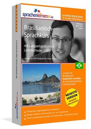 Sprachenlernen24.de Brasilianisch-Express-Sprachkurs von Gollub,  Udo